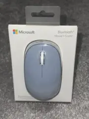 Microsoft Wireless Bluetooth Mouse Pastel Blue RJN-00013 Ambidextrous RARE NEW!