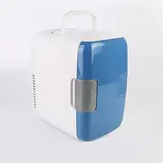 Portable Mini Fridge, Compact Car Refrigerator Car Fridge 4L Portable Mini Refrigerator Car Fridge Cool Auto Compressor Freezer RV Van Truck Travel Cooler Home Use 12V Portable Car Fridge for Travel a