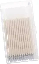 OSALADI 1 Set Heat Erasable Fabric Marking Pens Beige Ink Refills Pen Shell for Sewing Quilting Dressmaking and Easy to Wipe Marks with Damp Cloth