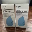 New 2PK HiBAR Solid Shampoo & Conditioner Bar Set-Moisturize Fragrance Free
