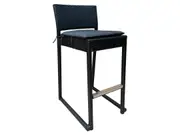 FurnitureOkay Milan Wicker Outdoor Bar Stool