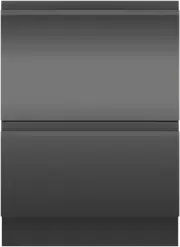 Fisher & Paykel Double DishDrawer Dishwasher Black Stainless Steel