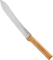 Opinel Parallele Bread Knife Olive Handle