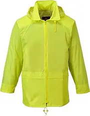 Portwest S440 Men's Lightweight Waterproof Classic Rain Jacket Yellow, L