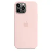 Silicone Case For Iphone 13 Pro Max Chalk Pink with MagSafe
