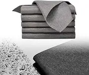 Thickened Magic Cleaning Cloth, Reuseable Streak Free Microfiber Cloth, Magic Fiber Microfiber Cleaning Cloths, Multipurpose Miracle Towels Rags for Kitchen, Window, Glass, Cars (20 * 30cm) (5pc)