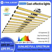 8000W Spider Full Spectrum with SAMSUNG561C Grow Light Indoor Plant Hydroponics