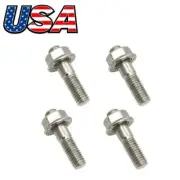 M8x35 Exhaust Studs & Flange Nut Set For Yamaha Suzuki Honda Kawasaki Z1000 Z750