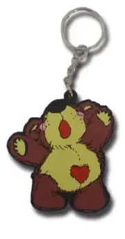 "Whimsical Teddy Bear Keychain: Exquisite Craftsmanship and Lasting Appeal"