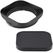 Square Metal Lens Hood for Sigma 56mm F1.4,18-50mm F2.8 DC DN Lens LH-SM5614