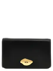 [Mulberry] Mulberry-Wallet On Chain 'Wool Portafogli Nero-Donna OS Black