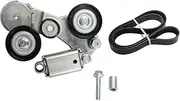 12663047 Drive Belt Tensioner Assembly with Pulley & 7PK1290 Serpentine Belt for Chevy Malibu 08-10/13-14 for Chevy Impala 14 for Saturn Aura/Vue 07-09 for Buick Lacrosse/Regal 12-16 L4 2.4L
