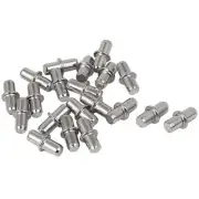 5mm Metal Furniture Cupboard Shelf Pins Pegs Supports Holder 20 Pcs