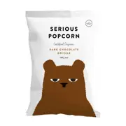 Organic Serious Popcorn Dark Chocolate Drizzle 70g – Fresh, healthy organic delivery | Doorstep Organics