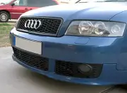 Audi-A4 S4 B6 Euro RS4 Front Sport Mesh Honeycomb Grill S Line Black 02-05