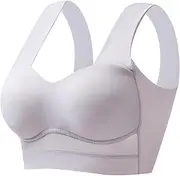 ZRBDHGF Spaghetti Straps Bras For Women Full Support Wireless, Seamless Bralettes Wireless Bra Soft Underwire Everyday Bra