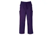 Biz Collection Adult Scrub Cargo Pants H10610 - Purple
