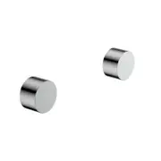Ikon Tana Chrome/Matt Black/Brushed Nickel/Brushed Gold Solid Brass Round 1/4 turn Ceramic/Disc Wall Top Assembly