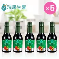 在飛比找momo購物網優惠-【瑞康生醫】木鱉果酵素-發酵液280ml/入×5入(酵素 發