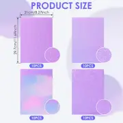 Shiny Holographic Paper Sticker Printable Shiny Sticker Paper for wevpH