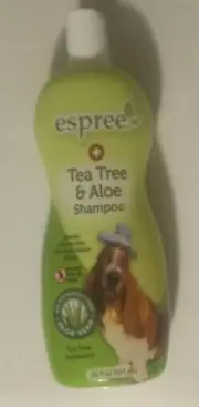 Espree Dog Shampoo - 20 oz - Tea Tree and Aloe Shampoo - Soothes Irritated Skin
