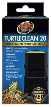 Turtleclean 20 Replacement Filter Cartridge for Zoo Med Filter