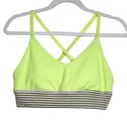 OFFLINE by Aerie Ribbed Scoop Sports Bra - Sharp Green NWT Size Large