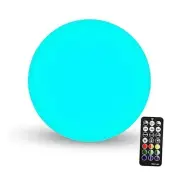 LED Light Ball: Nursery Night Light with Remote Control, 16 RGB Color 6-inch