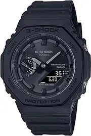 Casio G-Shock GA-B2100-1A1 2100 Series Analog Digital Black Strap Men's Watch, Black Dial, 48.5 × 45.4 × 11.9 mm
