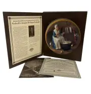 Norman Rockwell Colonials 1987 Knowles Collector Plate "Light for the Winter"