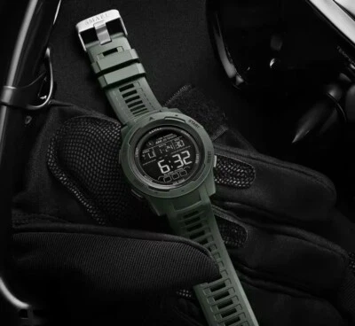 SMAEL Men Digital Watch Boy Stopwatch Military Wristwatch Male White Sport Watch