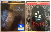 The Exorcist (1973) 4K / Bram Stoker's Dracula 4K+Blu-ray (2x HORROR STEELBOOK)