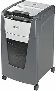 Rexel Optimum Auto Feed+ 225 Sheet Automatic Cross Cut Paper Shredder, P-4 Security, Small Office Use, 60 Litre Removable Bin, Castor Wheels, 2020225XAU