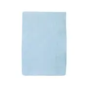 Sky Blue Bassinet Fitted Sheet with a Flat Sheet Sewed Attached