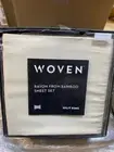 MALOUF Woven 100% Rayon from Bamboo Sheet Set, Split Head King, Driftwood
