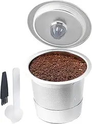 Reusable Coffee Pods, Reusable Coffee Pods - Stainless Steel Coffee Filter Pod,Dishwasher Accessories for Reusable Filtration Cup for Apartment