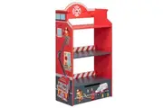 Fantasy Fields Little Fire Fighters Bookshelf with Drawer, Red