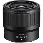 Nikon NIKKOR Z MC 50mm f/2.8 Lens (Z-Mount)
