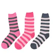 Heat Insulate [3PK] Winter Knitted Socks for Women Comfy, Warm and Cosy Socks