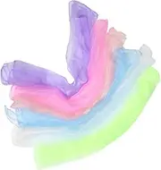 [Beavorty] 6pcs Soft Chiffon Dance Scarves for Candy Color Performance Scarves for Kindergarten Learning Activities for Sensory Play and Enhancing Dance Costumes