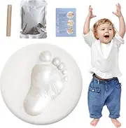 Baby Hand Foot - Hand Foot Impression Kit, Soft Molding Memory Frame | Easy Clean Keepsake Clay For Dog Paw Baby Hands Feet Casting Safe Décor Gift Set Crafting Moment Display Tool