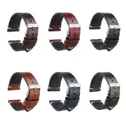 Vintage Oiled Leather Watch Straps Compatible with the Samsung Galaxy Watch FE