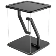 VIVO Universal Black 12" Tensegrity Speaker Stand, Floating Tabletop Platform