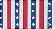 American Patriotic Stars and Stripes Toddler Travel Bed Sheet Waterproof Cot Sheet for Folding Travel Bed for Toddlers Baby Travel 50'' x 25'' (Sheet,Bed Not Included)