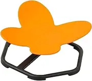 Kids Swivel Chair Sensory Toys Chair Balance Toy Stable Frame Wobble Chair Rotating Chair Seat for Boys Girls Seasickness, Orange