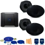 Alpine Type-R Bundle R-S69.2 6x9" speakers with R-A60F Amp and Kit