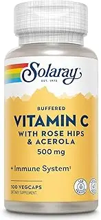 Solaray - Buffered Vitamin C 500 mg. - 100 Capsules