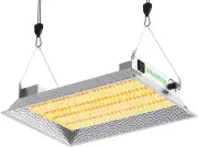 Daisy Chain LED Grow Light with Optical Aluminum Reflective Hood Full Spectrum