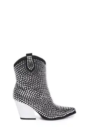 [AZALEA WANG] Actionlite Cowboy Boots