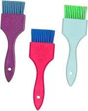FRCOLOR Hair Coloring Brush Styling Tool Pink Hair Dye Applicator Dye Tint Brush for Barber